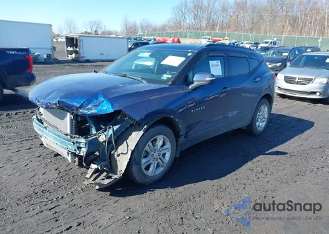 2022 Chevrolet Blazer Awd 3Lt z USA, uszkodzony, nr VIN 3GNKBJRS1NS145083